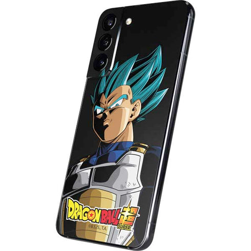 Dragon Ball Super Vegeta Galaxy S22 Plus Skin